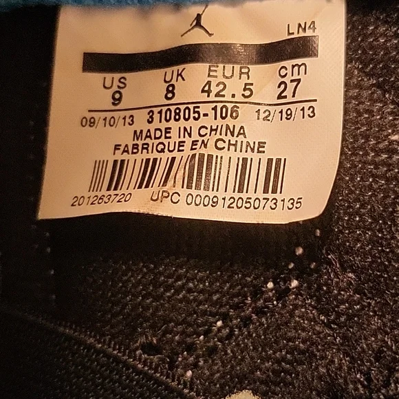 Air Jordan 10 Retro 'Powder Blue' 2014